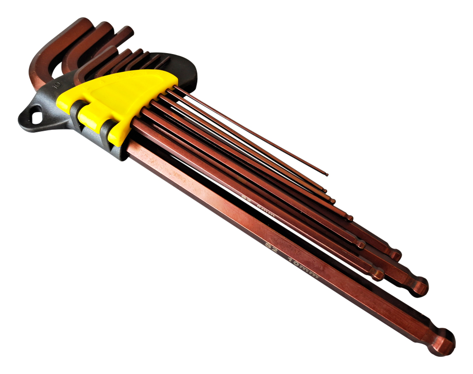 9件套球頭內六角扳手