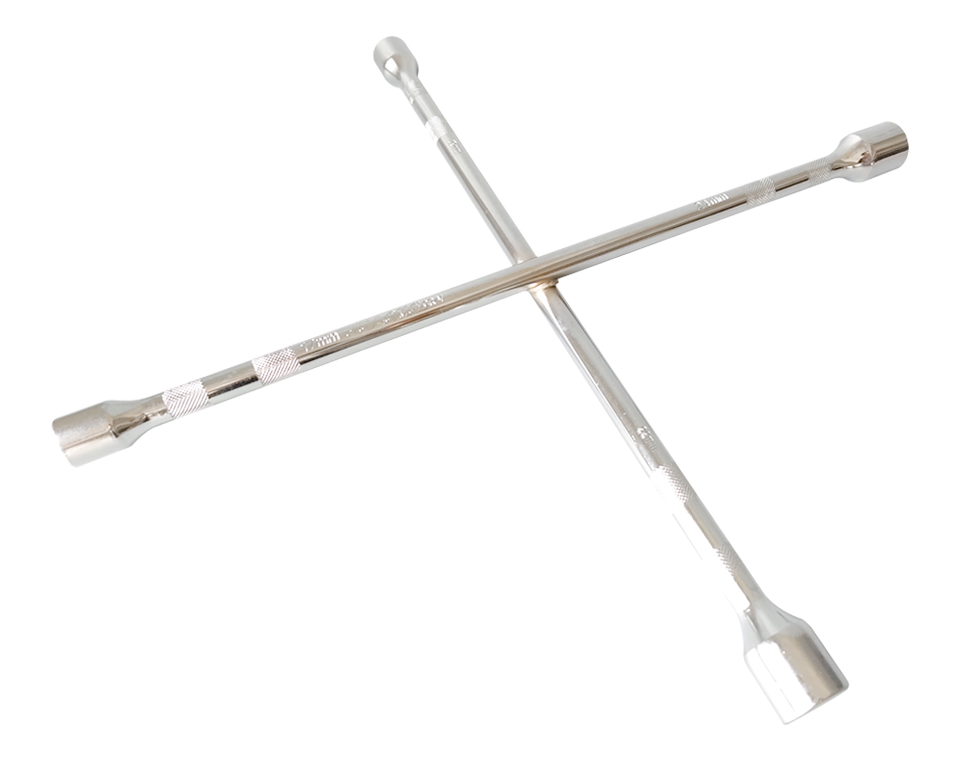 20寸滾花柄十字輪胎扳手